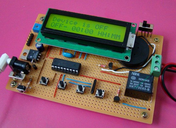 Programmable Digital Timer Switch Using A Pic Microcontroller Embedded Lab 1634