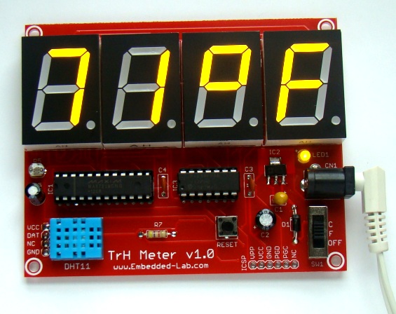 Indoor & Outdoor Thermometer Kit from Cheerful Electronic on Tindie