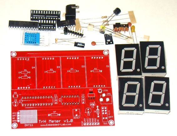 Indoor & Outdoor Thermometer Kit from Cheerful Electronic on Tindie