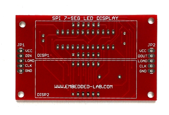 Top side of PCB