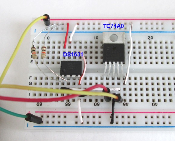Two I2C devices on a common bus
