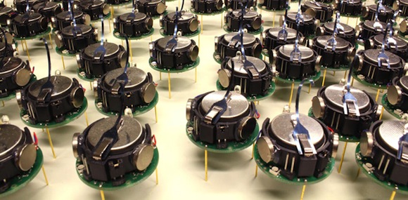 A thousand robot swarm