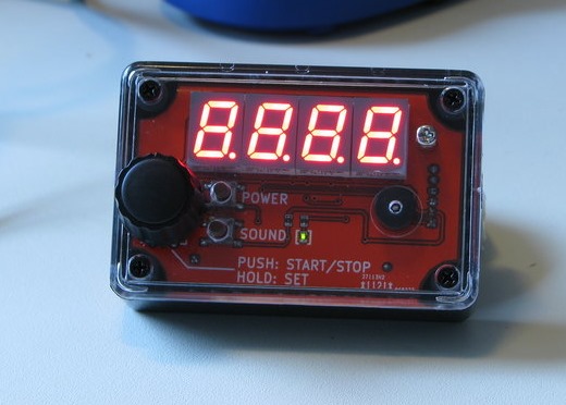 Seven segment LED timer