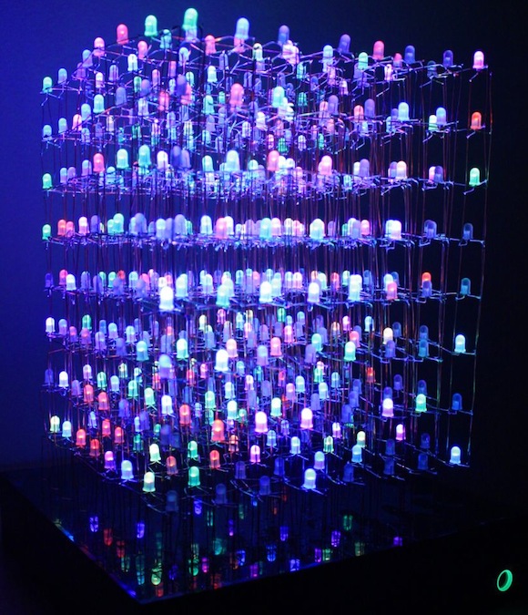 8x8x8 RGB LED cube