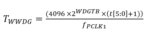 WWDG Formula