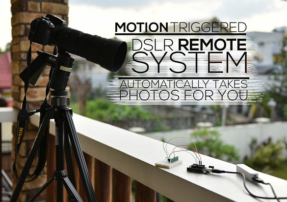 Remote motion sensing and camera triggering device