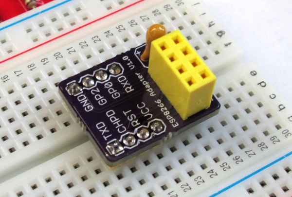 ESP8266 breadboard adapter