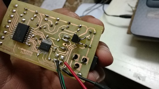 MSP430 based IR remote control