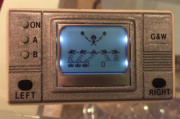 DIY Game and Watch video game player