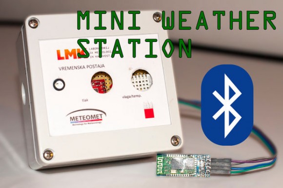 Arduino mini weather station