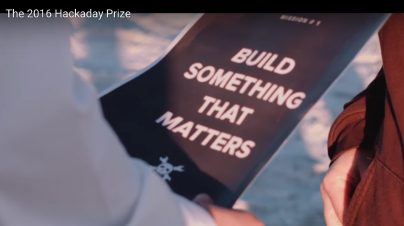 2016 Hackaday prize's been announced today