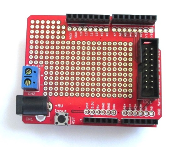 RGB connector shield