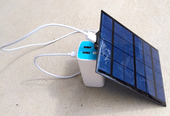usb solar power charger