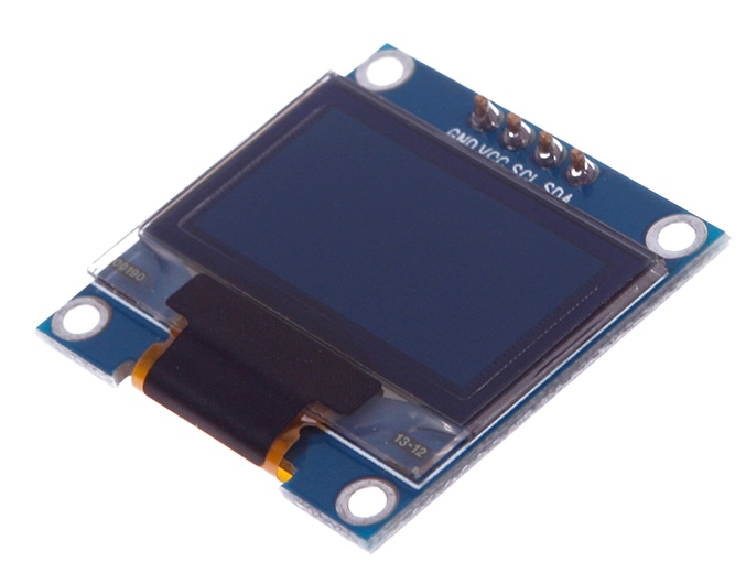 SSD1306 based 0.96" OLED display module