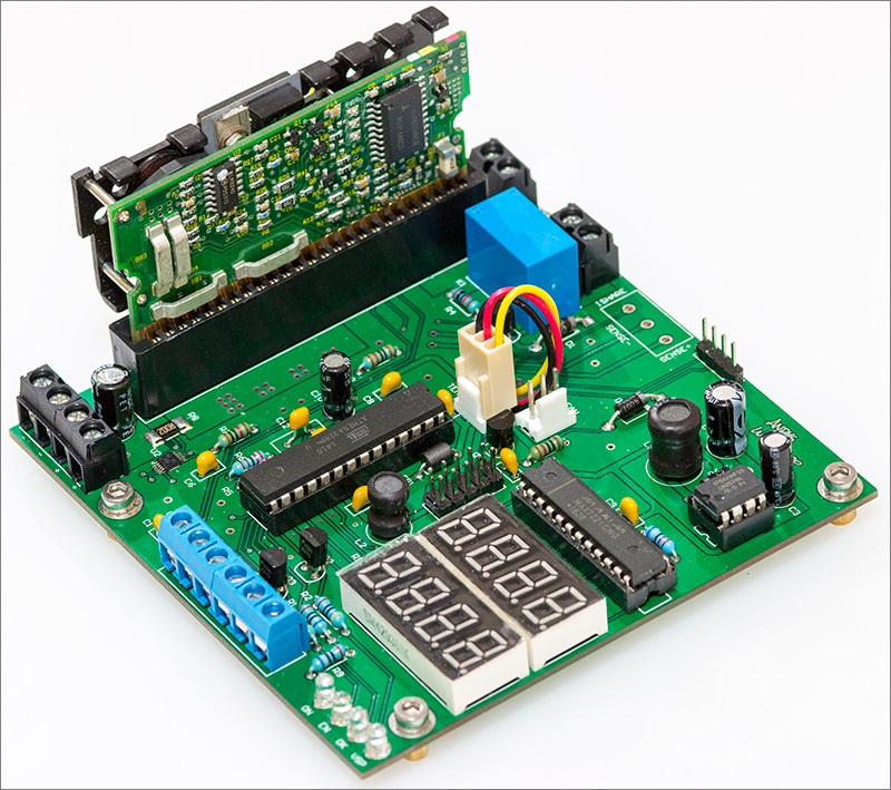 High current capacity power supply board
