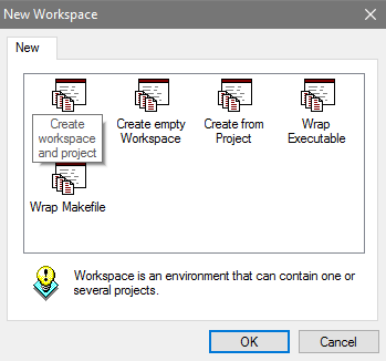Create New Workspace
