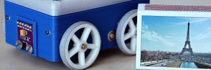 Wifi/BLE enabled 4WD robot platform