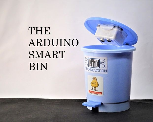 Arduino trash bin monitor