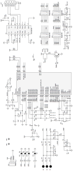 STM8S207 Schematic