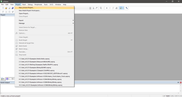 Keil New Project 1