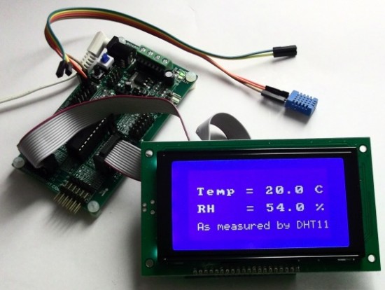 Reviewing the iCA05 Graphic LCD development kit from iCircuit ...