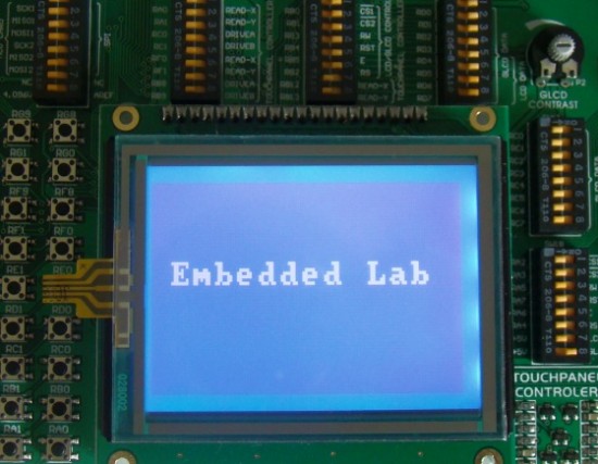 Lab 20: Interfacing a KS0108 based Graphics LCD (Part 2) | Embedded Lab