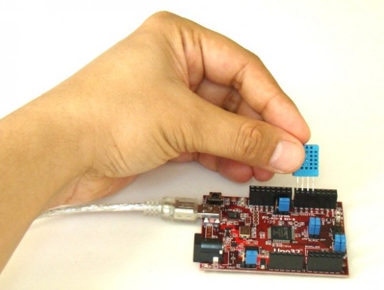 chipKIT Project 2: Temperature and relative humidity logger | Embedded Lab