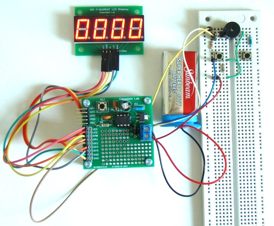 Arduino Kitchen Timer 